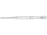 151572 Tweezers 6" Blunt Serrated Point Style