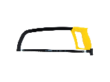 Rubber Grip Hacksaw, 10 In