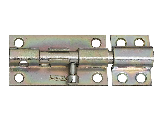 Barrel Bolt Heavy Duty 4" V831 Zinc Plated Steel