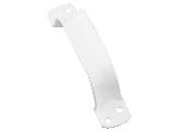 Door Pull 6-3/4" Extra Heavy Duty Steel White