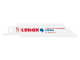 Lenox Metal Cutting Bi Metal Reciprocating Saw Blade 18 TPI, 4 In 5 Pk