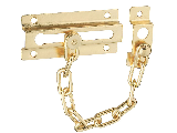 Chain Door Fastener #V807 Bright Brass