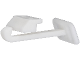 Child Safety Door Latch V824 White Nylon