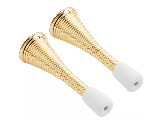 Spring HD Door Stop 3" V232 Bright Brass