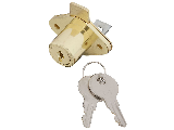 Desk Drawer Lock 3/4" #V826 Brass