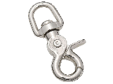 Trigger Snap Swivel Eye 1/2 In x 2-5/8 In Nickel Finish