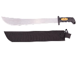 Machete with Sheath, 18 In Blade