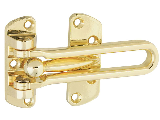 Sliding Surface Mount Door Guard #V804 Brass