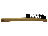 Curved Handle Wire Cleaning Brush