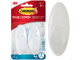 3M Command Bath Adhesive Medium Hook, 2 Pk