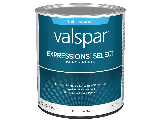 Valspar Expressions Flat White Exterior House Paint (Sizes)