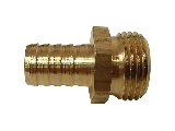 Brass Barb x MH Hose Adapter