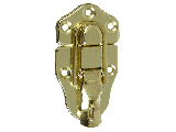 Draw Catch Lockable V1849 Brass Finish