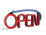 LED Sign: Open