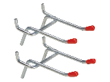 Double Arm Pegboard Hook, 2 In