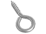 Screw Eye Size 4 Stainless Steel