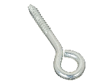 Screw Eye 3/8 In x 4-1/2 In Zinc Plated