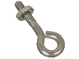 Eye Bolts with Nut Stainless Steel (Sizes)