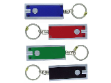 Super Flat 1 LED Flashlight Keychain