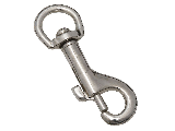 Bolt Snap 3/8 In x 2-3/16 In Nickel Finish