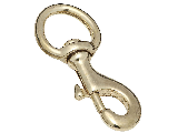 Bolt Snap Swivel Eye 1 In x 3-1/2 In  Solid Bronze