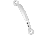 Door Pull 4-3/4" SPB200 Zinc Plated Steel