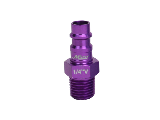 Milton "V" Style ColorFit Purple Male Plug, 1/4 In