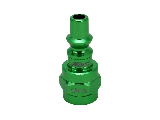 Milton "A" Style ColorFit Green Female Plug, 1/4 In