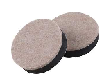 Self Adhesives Felt Pads, 2-1/2 In 4 Pk