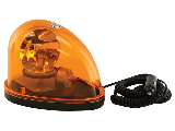 Emergency Rotating Light with Magnet Amber