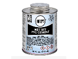 Wet Set PVC Solvent Cement, 4 Oz