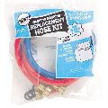 Color Coded Washing Machine Inlet Hose Set, 4 Ft