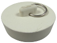 Hollow Rubber Sink Stopper, 1-1/2 In