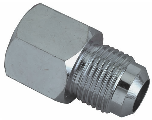 Gas Dryer Female Adapter, 3/8 In FL x 1/2 In FPT