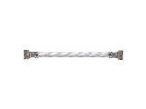 Stainless Steel Braided Poly-Vinyl Water Supply Line, 3/8 In Comp x 3/8 In Comp (Lengths)