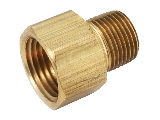 Brass Pipe Adapter, FPT x MPT (Sizes)