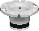 PVC Replacement for Cast Iron Closet Flange, 4 In