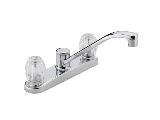 Classic Double Handle Kitchen Faucet