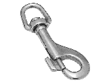 Swivel Snap 1/2 In x 3-3/8 In Stainless Steel