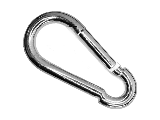 Interlocking Spring Snap Stainless Steel, 3/16 In X 2 In