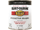 RUST-OLEUM Protective Enamel, Semi-Gloss Black