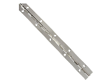 Piano Continuous Hinge 1-1/16 Nickel FInish (Lengths)