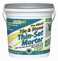 Pre-Mixed Tile & Stone Thin Set Mortar White Gallon