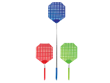 Extendable Jumbo Fly Swatter, Assorted Colors