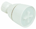 Plastic Shower Head, White