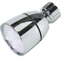 Plastic Shower Head, Chrome