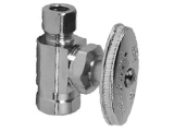 Multi Turn Straight Water Supply Valve, Comp x FPT (Sizes)