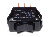 On-Off-On Black Rocker Switch, SPDT