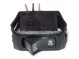 On-Off Black Rocker Switch, SPST