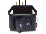 On-Off Rocker Switch, Black